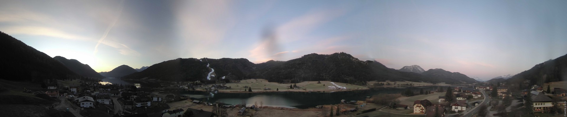 Archiv Foto Webcam Panoramablick auf den Weißensee in Kärnten