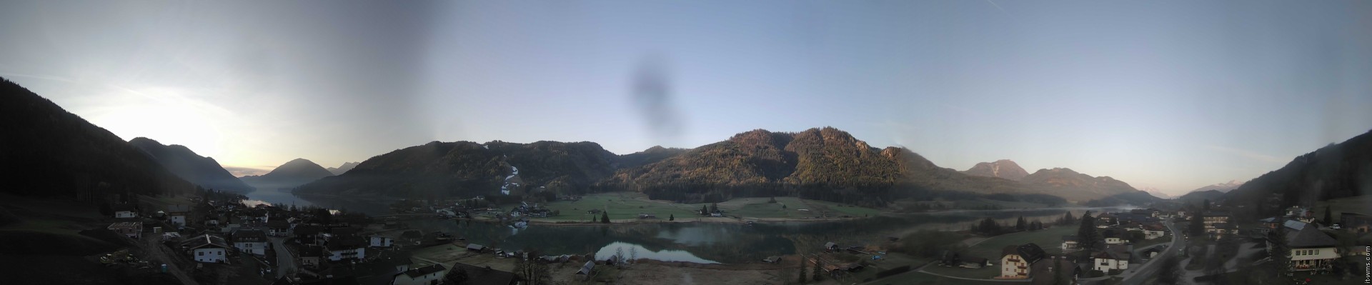 Archiv Foto Webcam Panoramablick auf den Weißensee in Kärnten