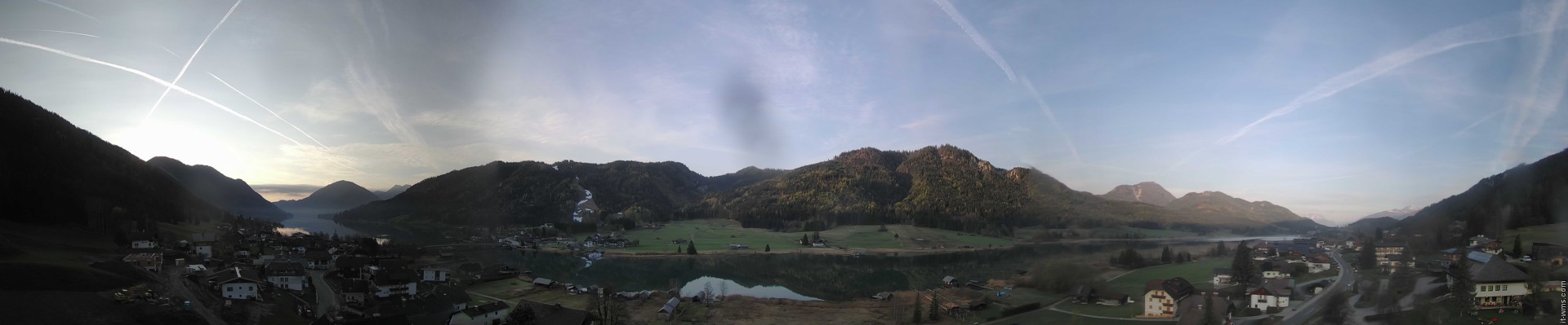 Archiv Foto Webcam Panoramablick auf den Weißensee in Kärnten
