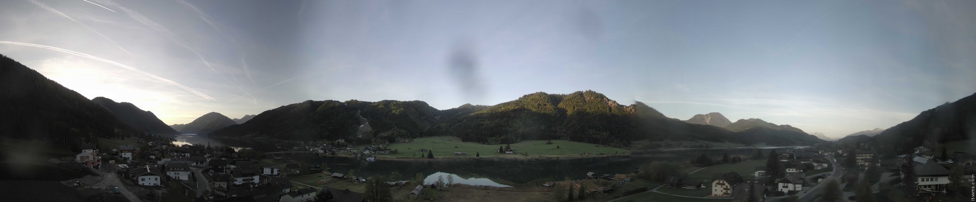 Archived image Webcam Weißensee lake (north of Hermagor)