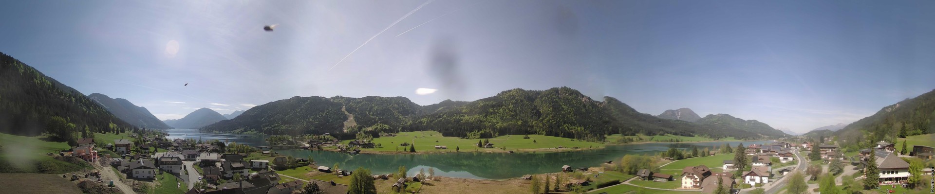 Archived image Webcam Weißensee lake (north of Hermagor)