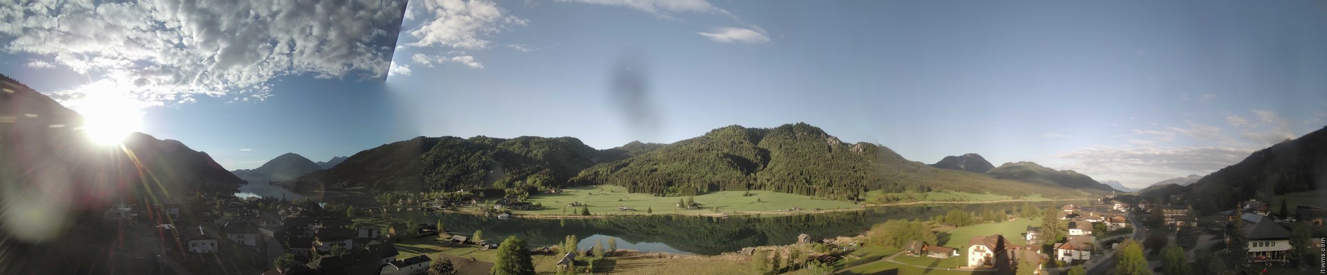 Archiv Foto Webcam Panoramablick auf den Weißensee in Kärnten