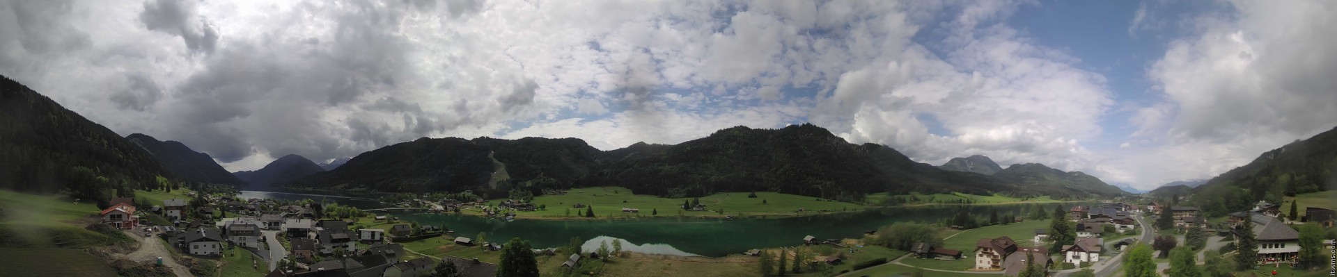Archiv Foto Webcam Panoramablick auf den Weißensee in Kärnten