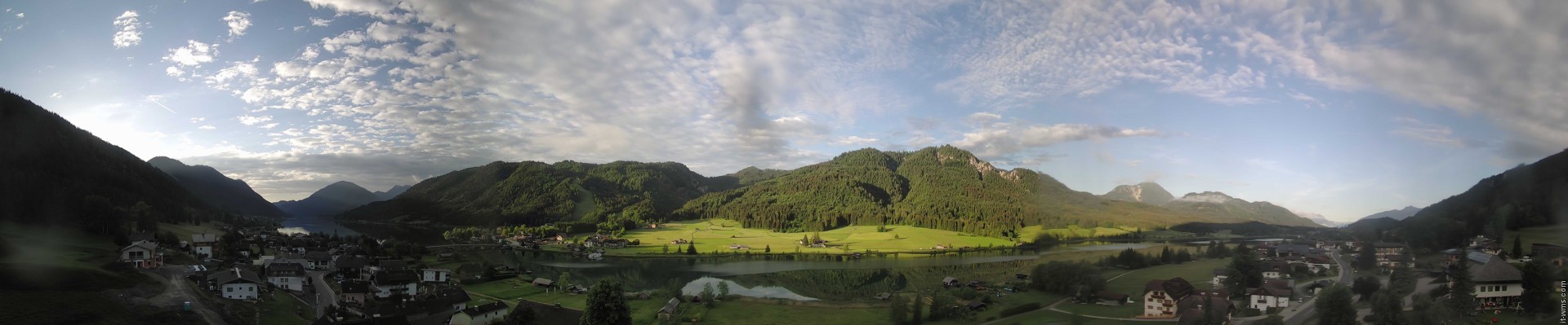Archiv Foto Webcam Panoramablick auf den Weißensee in Kärnten