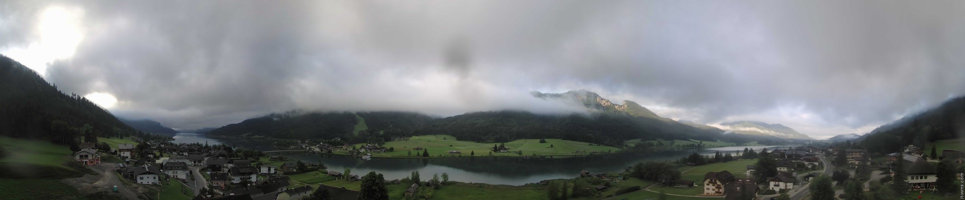Archiv Foto Webcam Panoramablick auf den Weißensee in Kärnten