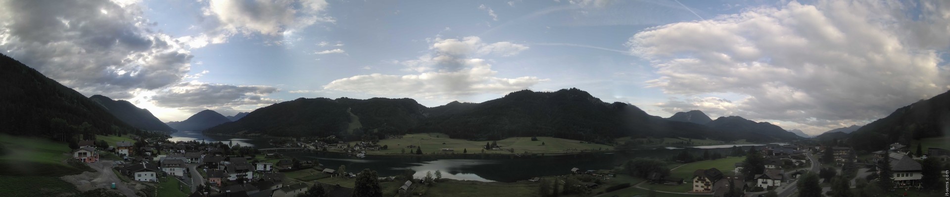 Archiv Foto Webcam Panoramablick auf den Weißensee in Kärnten