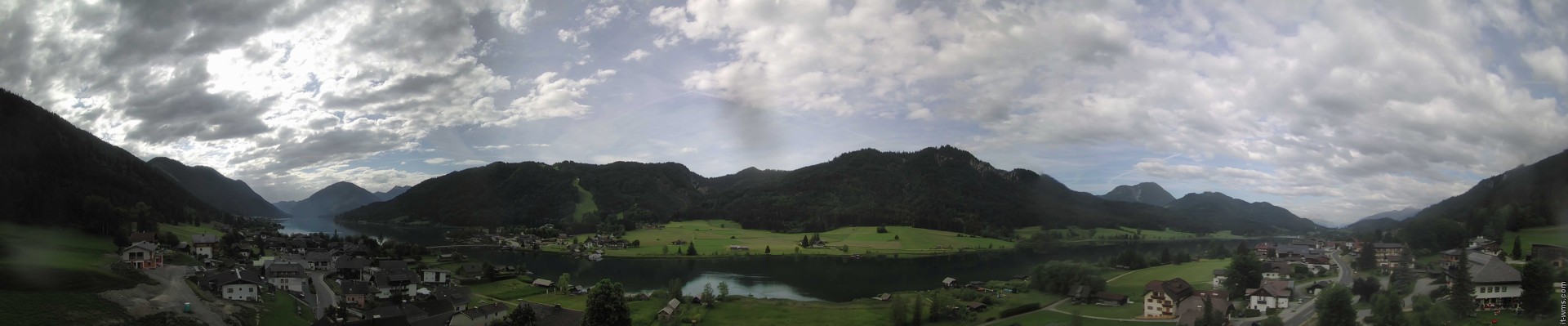 Archiv Foto Webcam Panoramablick auf den Weißensee in Kärnten