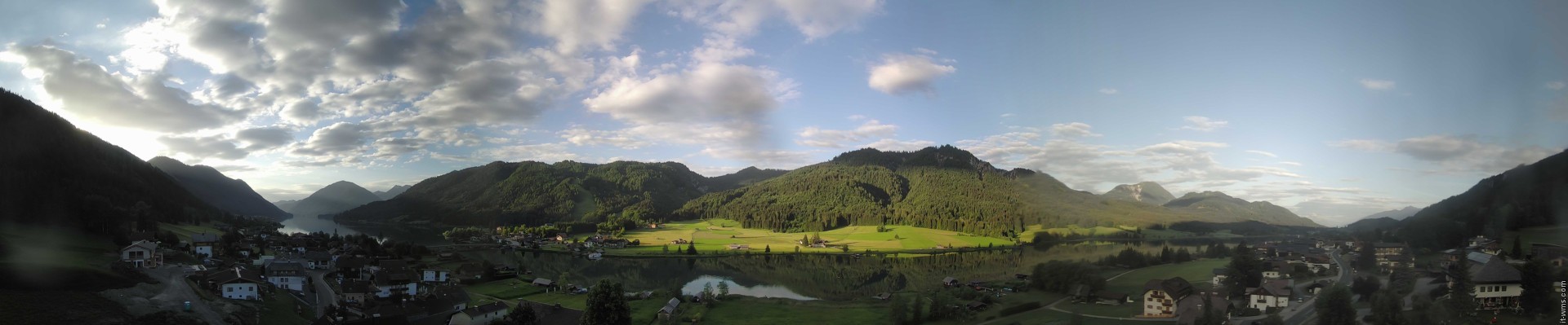 Archiv Foto Webcam Panoramablick auf den Weißensee in Kärnten