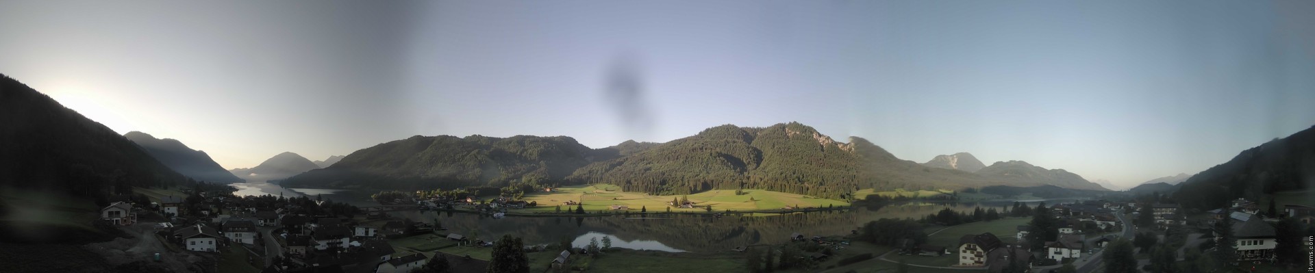 Archiv Foto Webcam Panoramablick auf den Weißensee in Kärnten