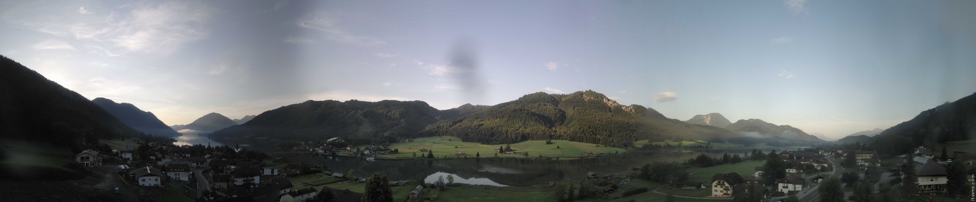 Archiv Foto Webcam Panoramablick auf den Weißensee in Kärnten