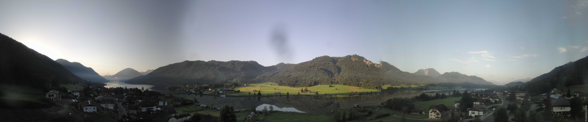 Archiv Foto Webcam Panoramablick auf den Weißensee in Kärnten