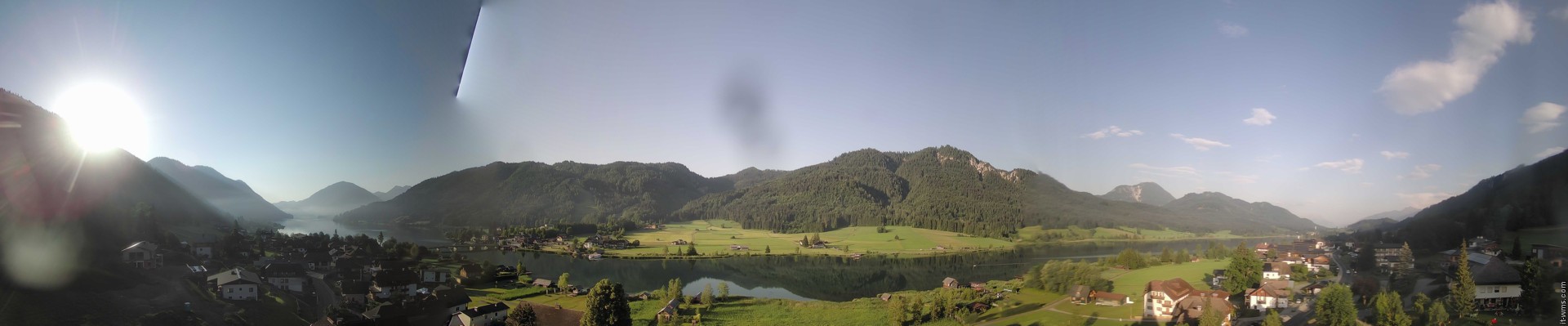Archiv Foto Webcam Panoramablick auf den Weißensee in Kärnten
