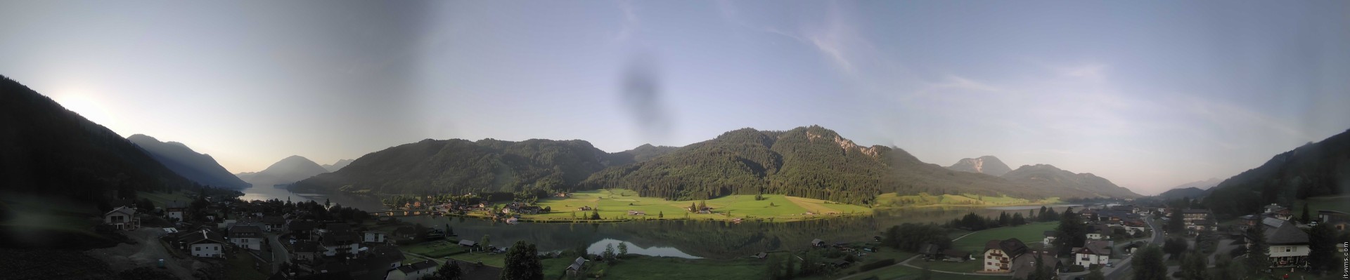 Archiv Foto Webcam Panoramablick auf den Weißensee in Kärnten