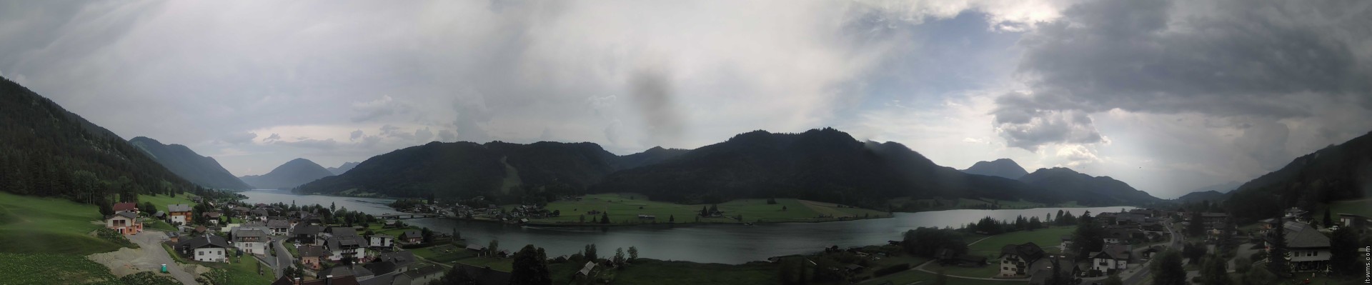 Archiv Foto Webcam Panoramablick auf den Weißensee in Kärnten