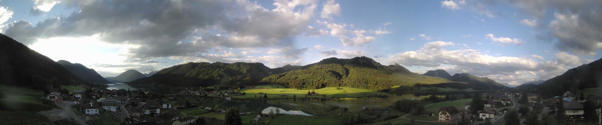 Archived image Webcam Weißensee lake (north of Hermagor)