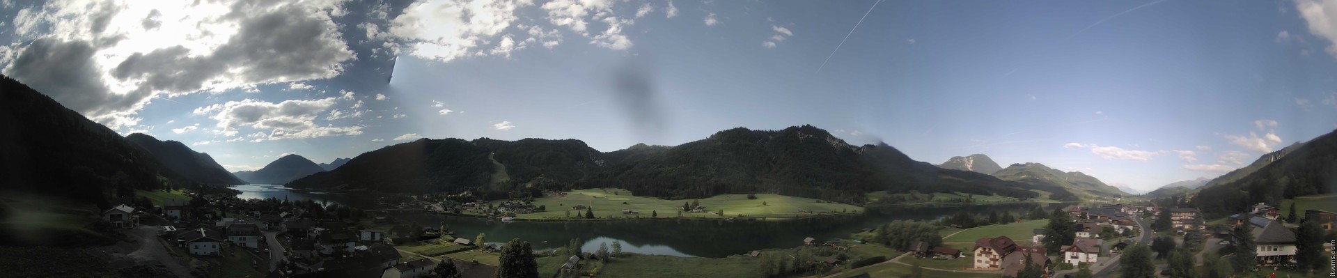 Archived image Webcam Weißensee lake (north of Hermagor)