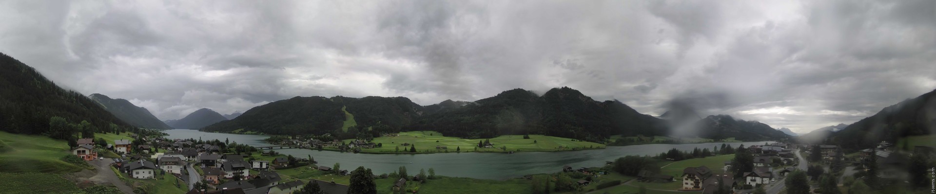 Archiv Foto Webcam Panoramablick auf den Weißensee in Kärnten