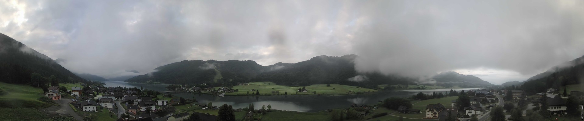 Archived image Webcam Weißensee lake (north of Hermagor)
