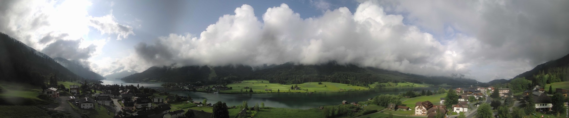 Archived image Webcam Weißensee lake (north of Hermagor)