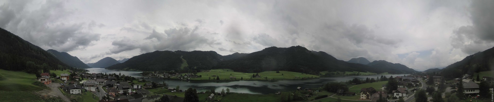 Archived image Webcam Weißensee lake (north of Hermagor)