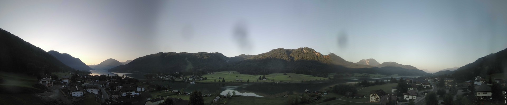 Archiv Foto Webcam Panoramablick auf den Weißensee in Kärnten