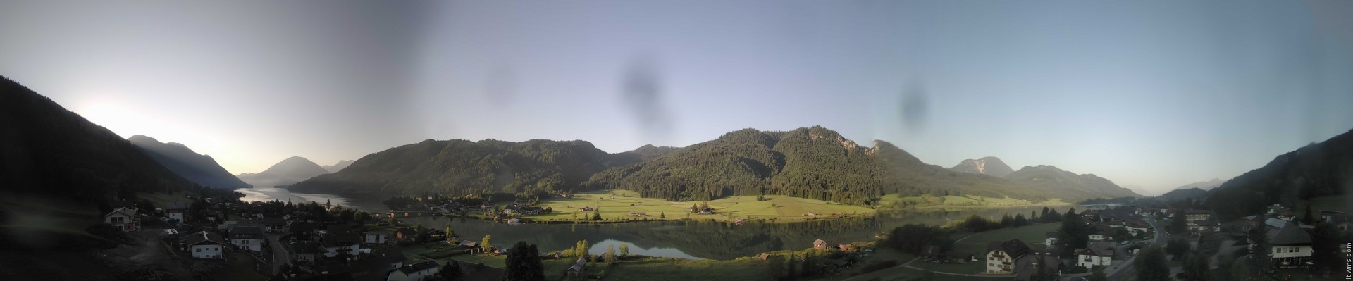 Archiv Foto Webcam Panoramablick auf den Weißensee in Kärnten