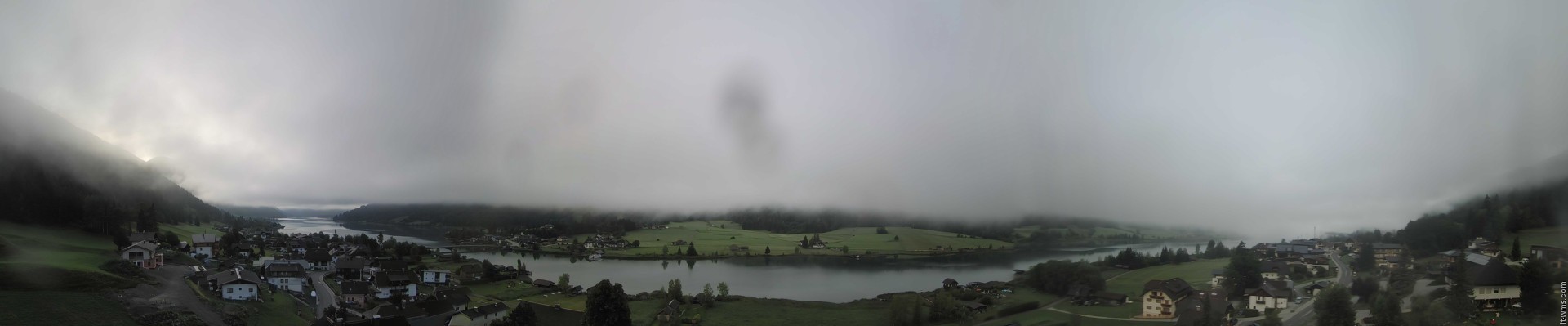 Archiv Foto Webcam Panoramablick auf den Weißensee in Kärnten