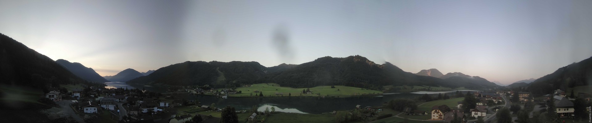 Archiv Foto Webcam Panoramablick auf den Weißensee in Kärnten