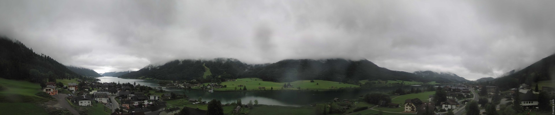 Archiv Foto Webcam Panoramablick auf den Weißensee in Kärnten