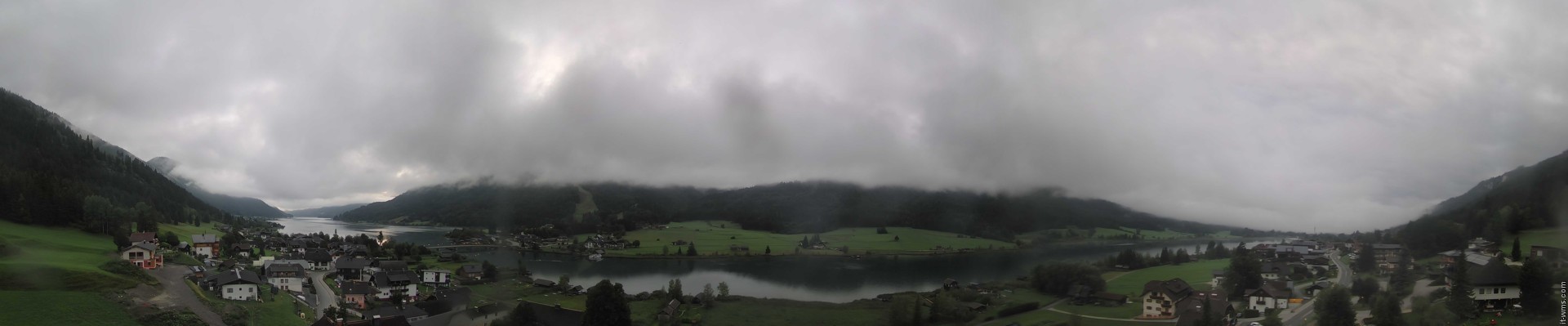 Archived image Webcam Weißensee lake (north of Hermagor)