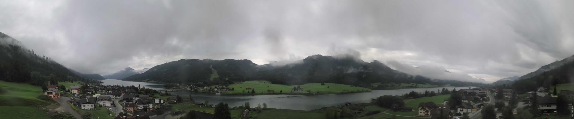 Archived image Webcam Weißensee lake (north of Hermagor)