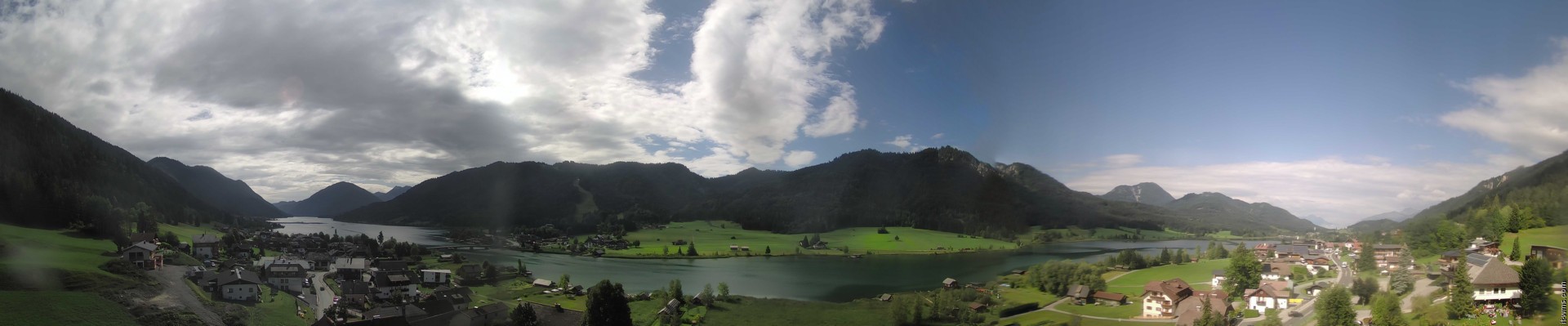 Archived image Webcam Weißensee lake (north of Hermagor)
