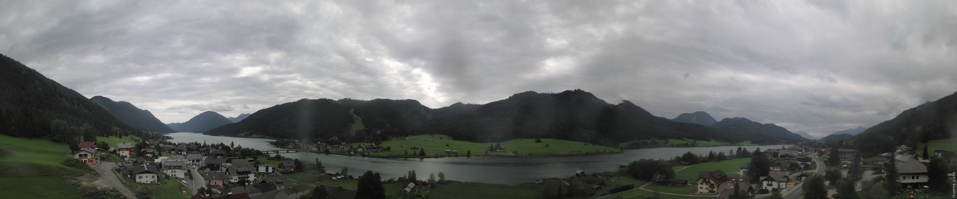 Archived image Webcam Weißensee lake (north of Hermagor)