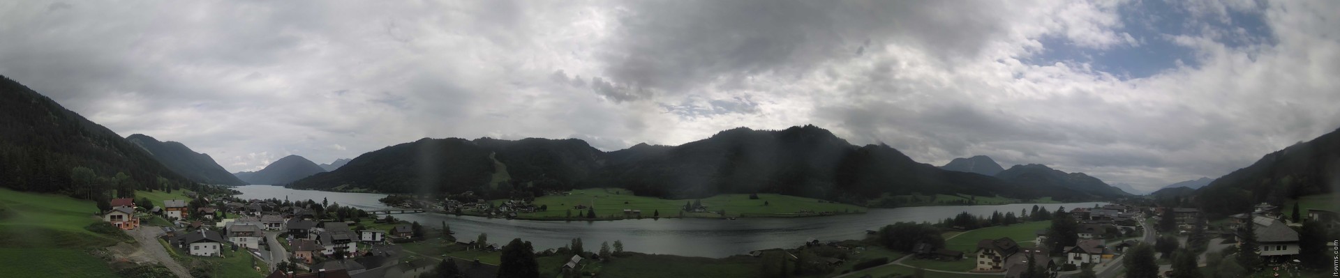 Archived image Webcam Weißensee lake (north of Hermagor)