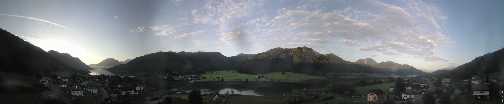 Archiv Foto Webcam Panoramablick auf den Weißensee in Kärnten
