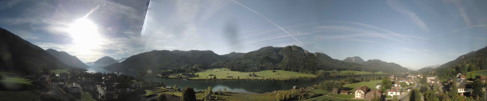 Archiv Foto Webcam Panoramablick auf den Weißensee in Kärnten