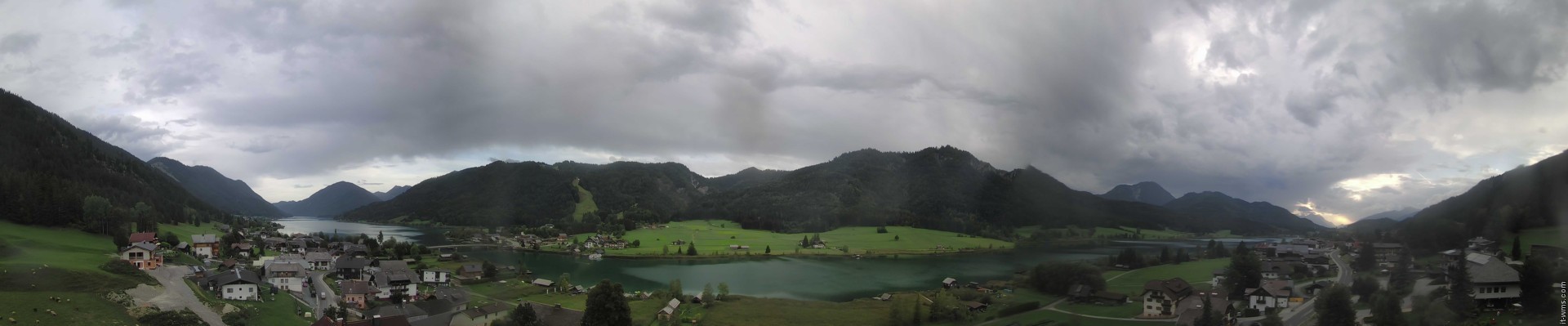 Archiv Foto Webcam Panoramablick auf den Weißensee in Kärnten