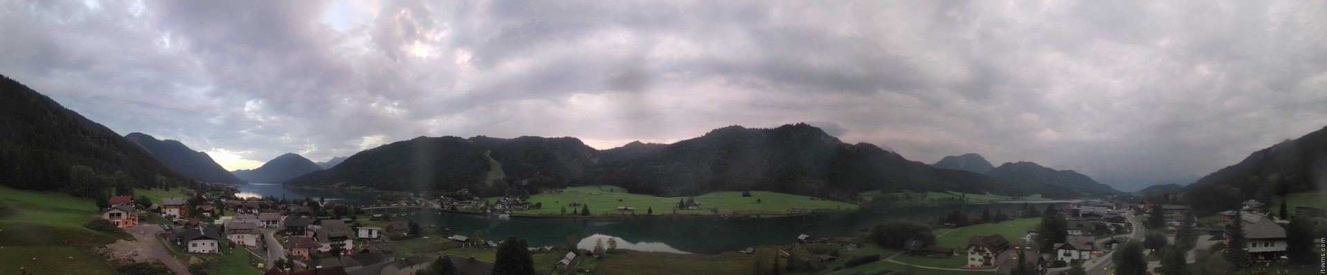 Archiv Foto Webcam Panoramablick auf den Weißensee in Kärnten