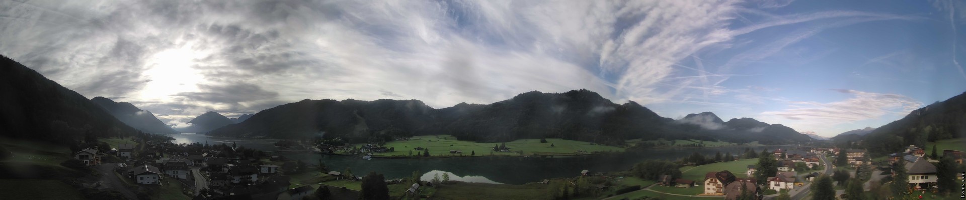 Archived image Webcam Weißensee lake (north of Hermagor)
