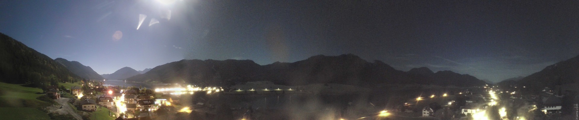 Archiv Foto Webcam Panoramablick auf den Weißensee in Kärnten