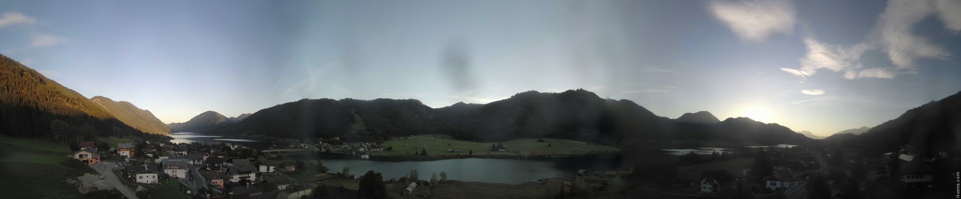 Archiv Foto Webcam Panoramablick auf den Weißensee in Kärnten
