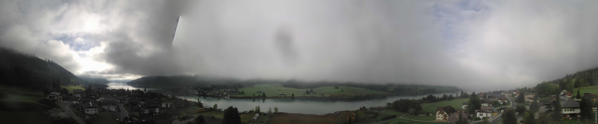 Archiv Foto Webcam Panoramablick auf den Weißensee in Kärnten
