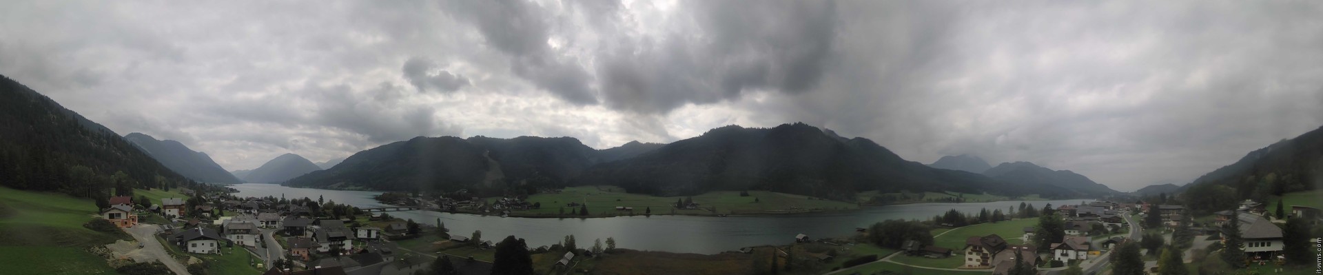 Archiv Foto Webcam Panoramablick auf den Weißensee in Kärnten