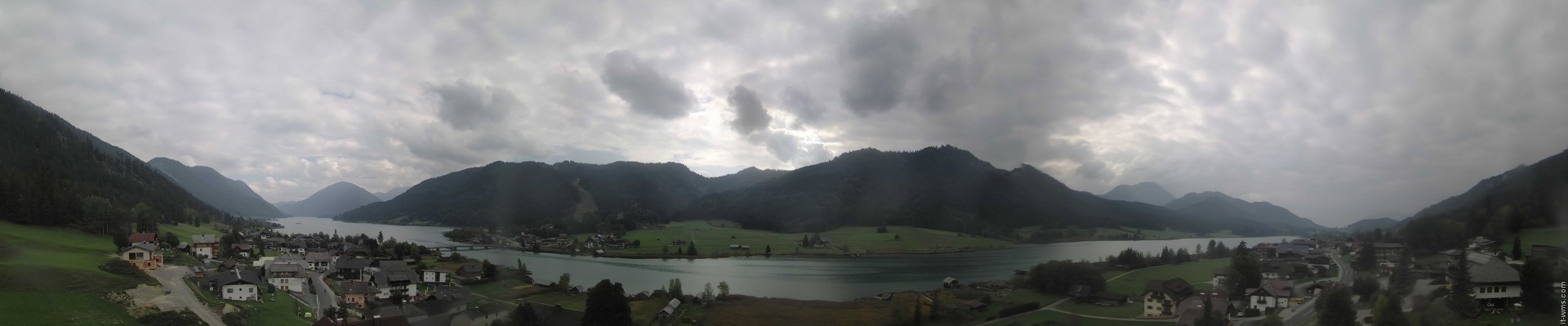 Archiv Foto Webcam Panoramablick auf den Weißensee in Kärnten