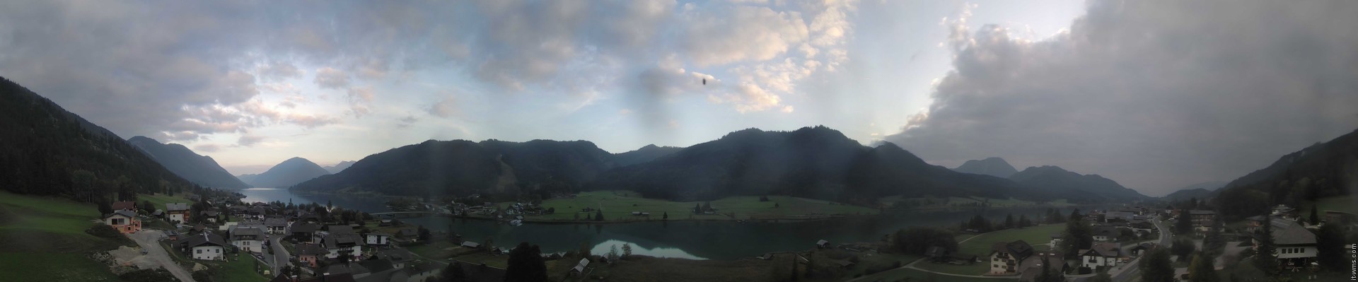 Archiv Foto Webcam Panoramablick auf den Weißensee in Kärnten