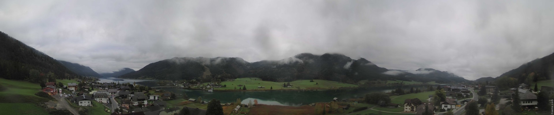 Archived image Webcam Weißensee lake (north of Hermagor)
