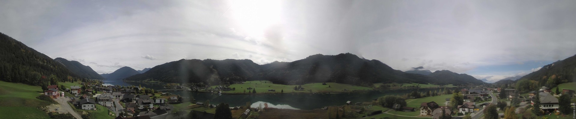 Archived image Webcam Weißensee lake (north of Hermagor)