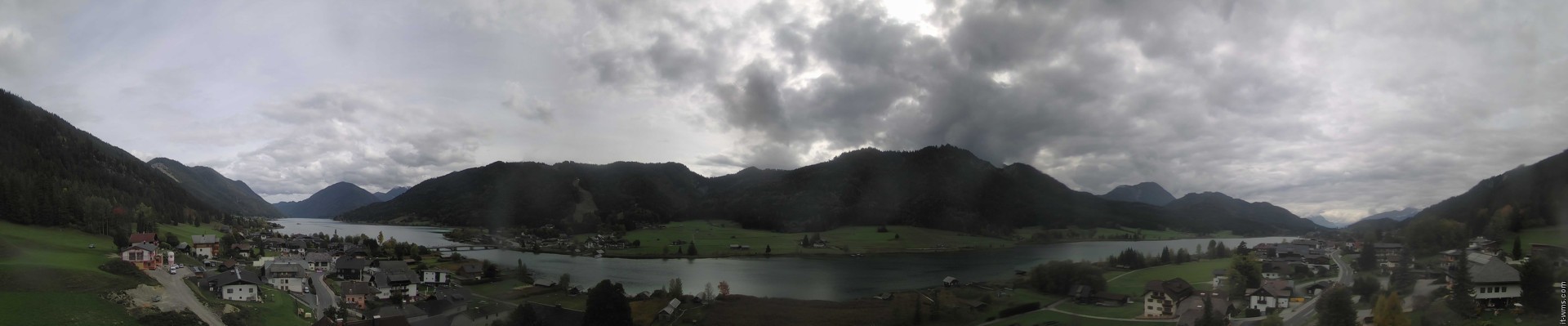 Archived image Webcam Weißensee lake (north of Hermagor)