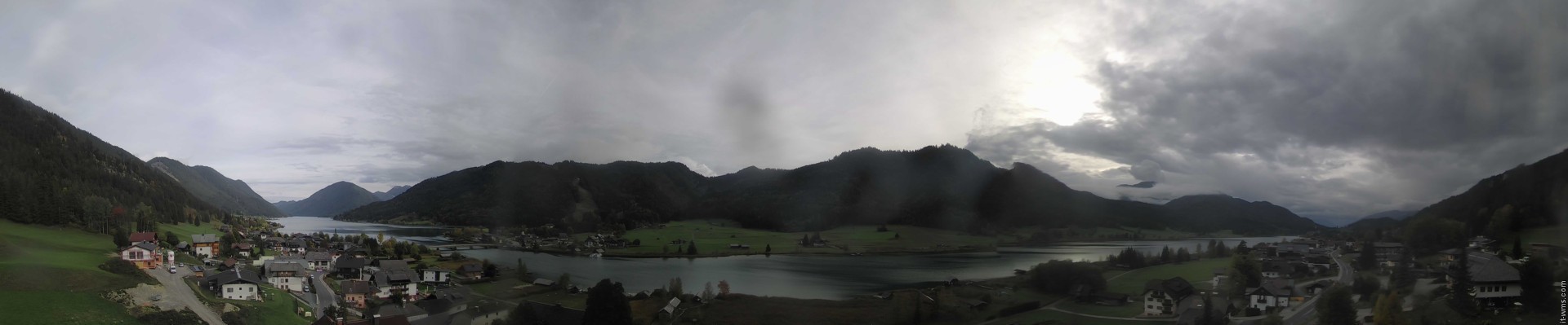 Archived image Webcam Weißensee lake (north of Hermagor)