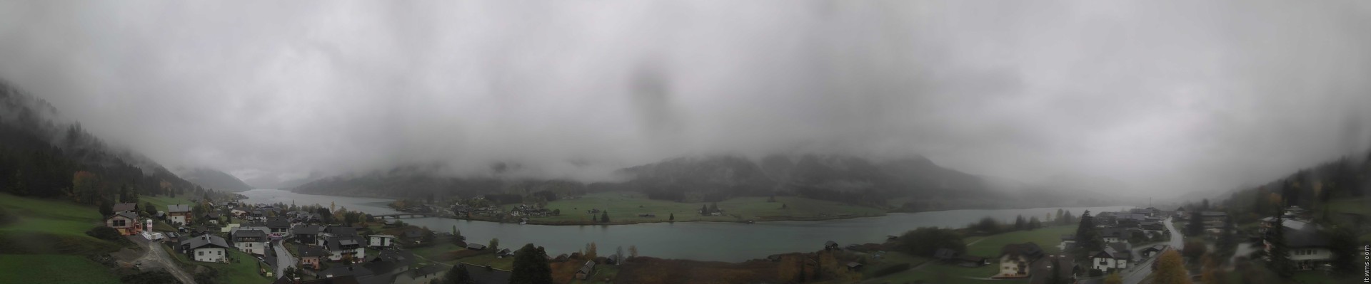 Archiv Foto Webcam Panoramablick auf den Weißensee in Kärnten